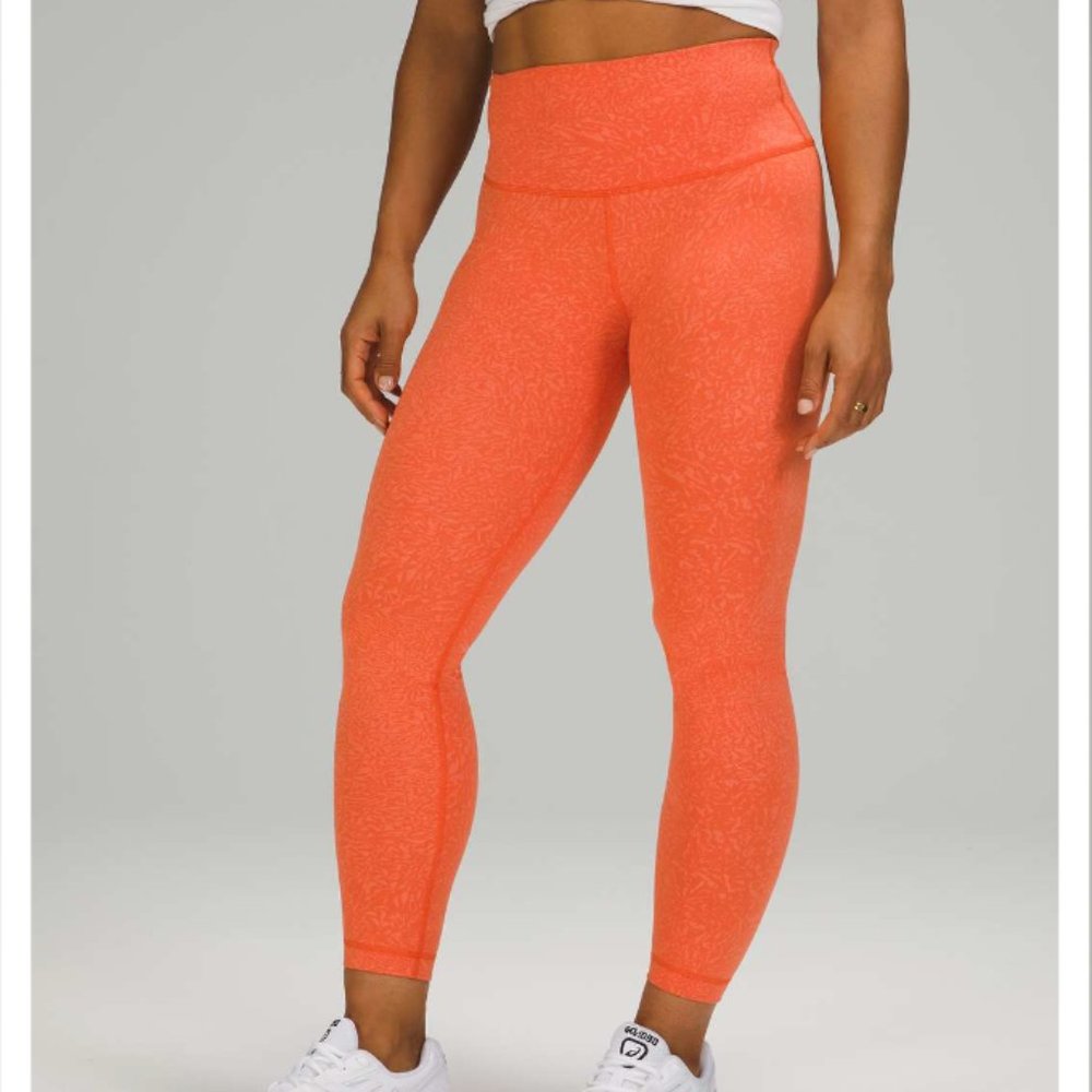 Lululemon Wunder Train High Rise Tight 25"